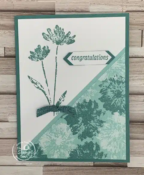 one sheet wonder cards with inked botanicals designer series paper