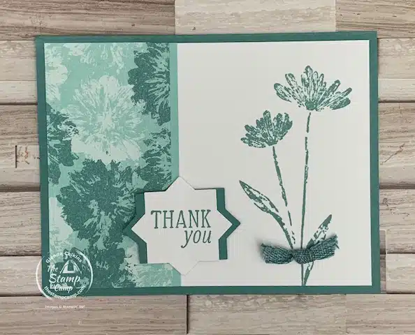 inked botanicals one sheet wonder cards