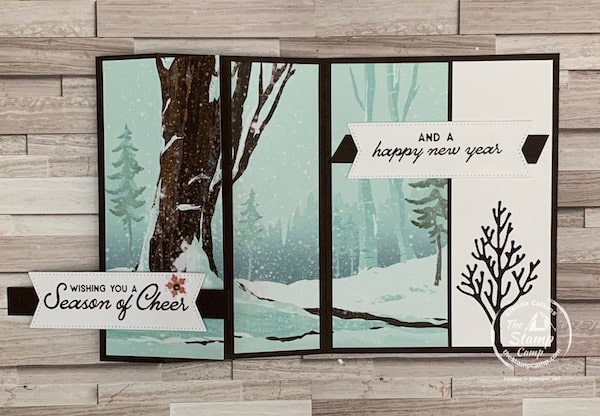 one sheet wonder cards fun fold scenic cards