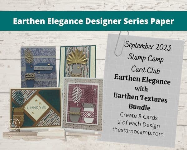 earthen elegance stampin up DSP