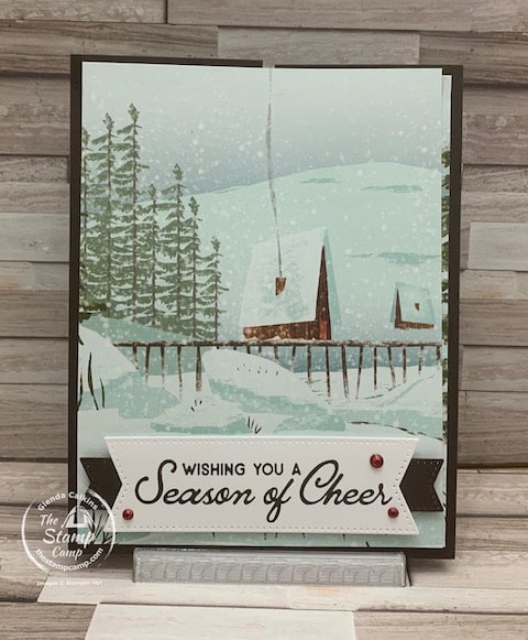 one sheet wonder cards Christmas fun fold cards