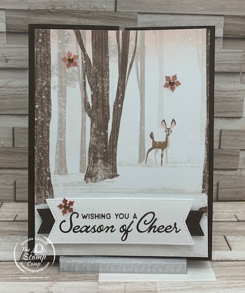 one sheet wonder cards Christmas fun fold cards