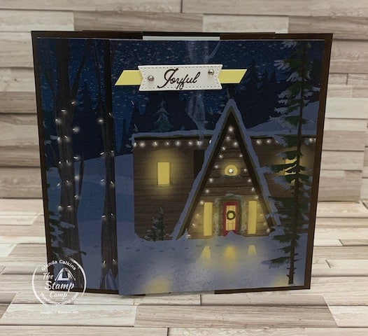 one sheet wonder cards Christmas fun fold cards
