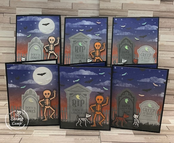 Them Bones Designer Series Paper One Sheet Wonder Cards