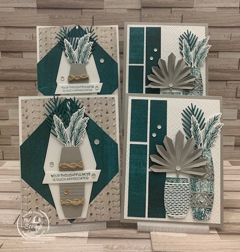 Earthen Elegance one sheet wonder cards