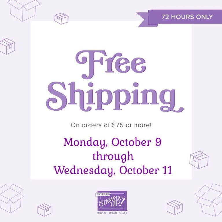 stamping specials