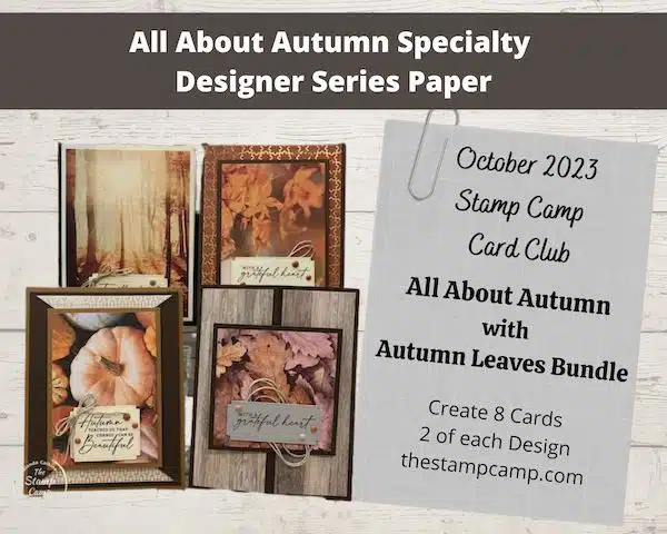 All About Autumn Designer Series Paper