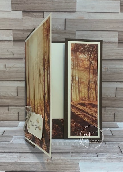 fun fold card fall themed cards