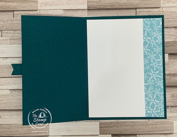 fun fold cards with designer series paper