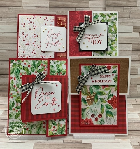 November Card Club Kit Features Joy of Christmas Papers - The Stamp Camp