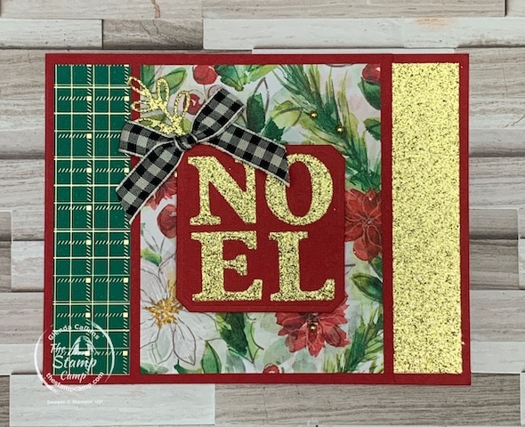 Christmas Cards with Joy of Christmas Designer Series Paper