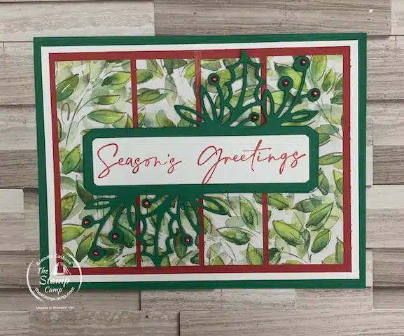 christmas cards with designer series paper