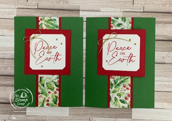 one sheet wonder cards for Christmas cards