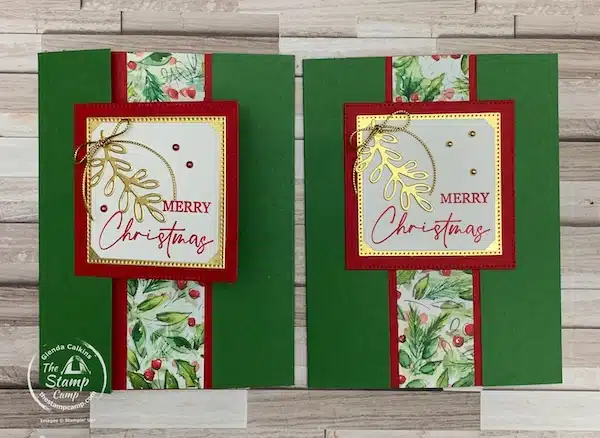 one sheet wonder cards for Christmas cards