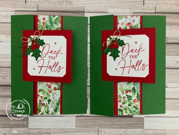 one sheet wonder cards for Christmas cards