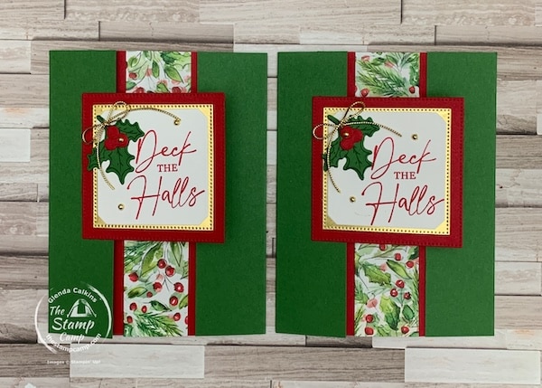 one sheet wonder cards for Christmas cards
