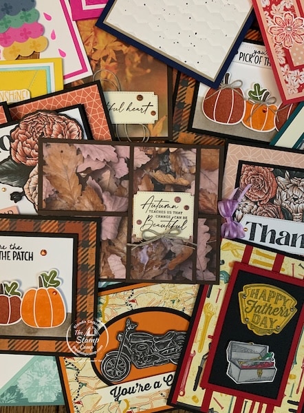 handmade cards with designer series paper