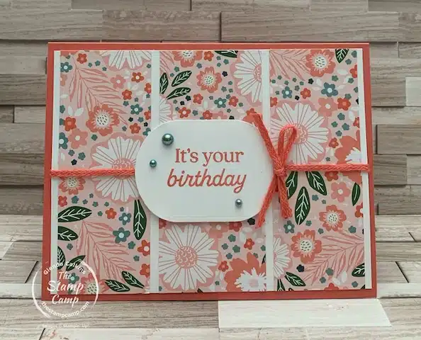 birthday cards with designer series paper