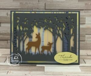 One Horse Open Sleigh Designer Series Paper Simple Card