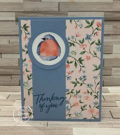 sale-a-bration designer series paper clean and simple handmade card