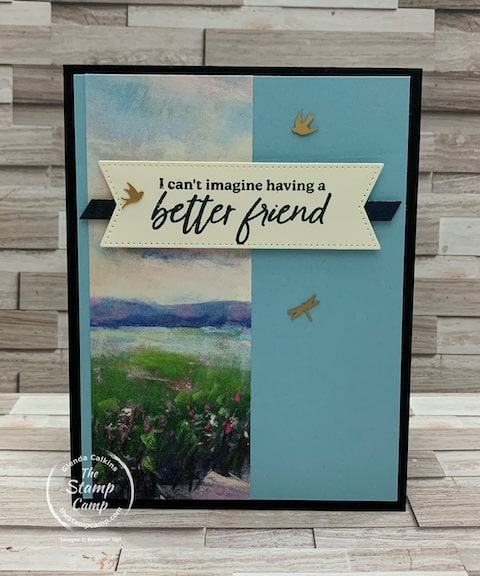 one sheet wonder cards with stamping techniques
