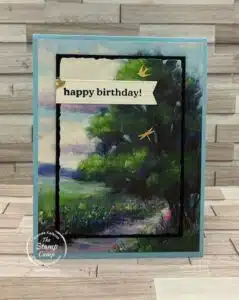 One Sheet Wonder Cards With Stamping Techniques For The Win
