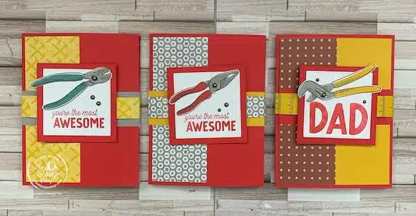 One Sheet wonder fun fold cards with sale-a-bration paper