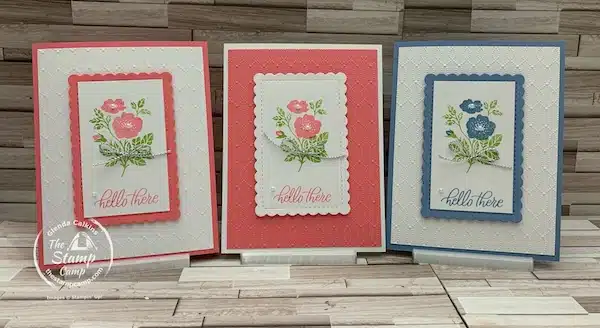 clean and simple handmade cards with sale-a-bration bundle