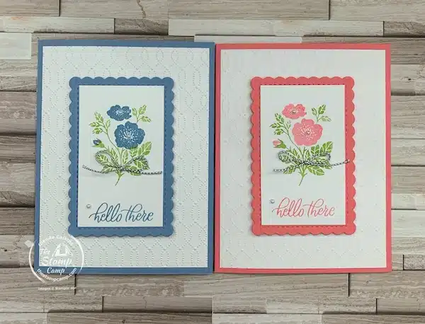 sale-a-bration clean and simple handmade cards