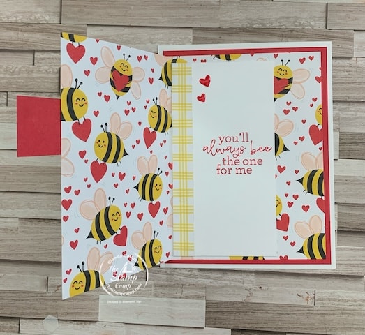 Bee Mine Designer Series Paper Valentine's Day Cards