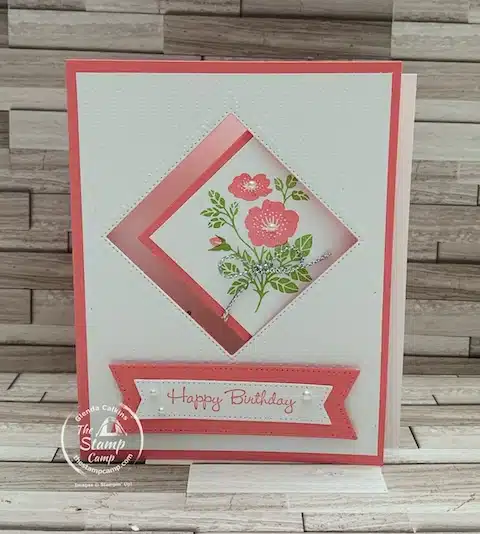 fun fold card with sale-a-bration softly sophisticated bundle