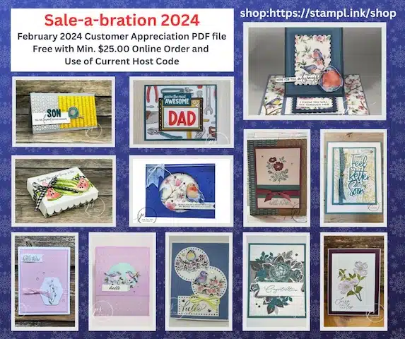 Sale-a-bration cards