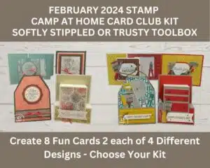 February Card Club Kit Features Sale-a-bration Papers