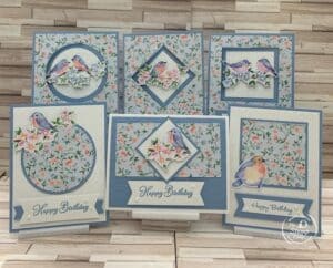 Eleven Gorgeous One Sheet Wonder Cards With Flight & Airy Paper