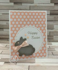 Create Simple Easter Cards With The Easter Bunny Punch