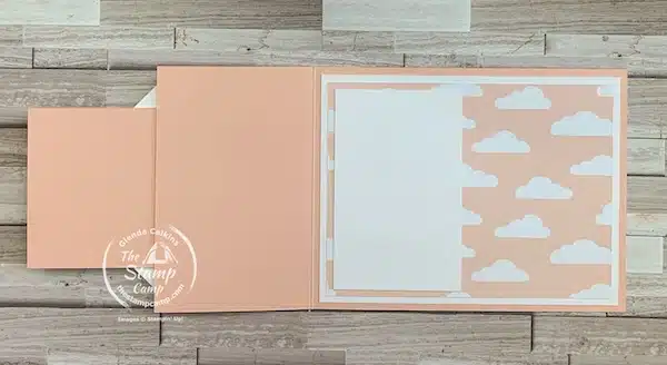 one sheet wonder card with designer series paper