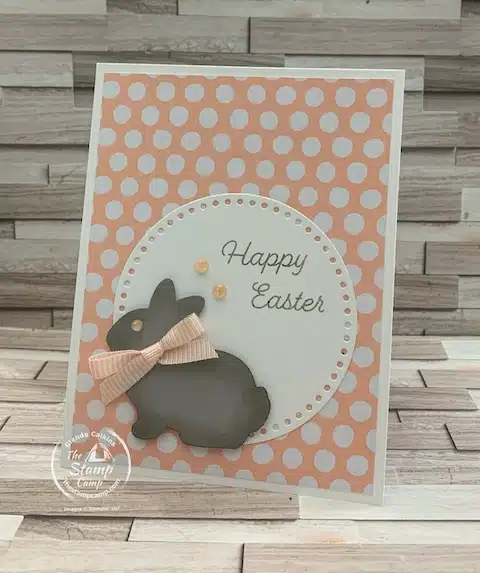 easter card simple stamping cards
