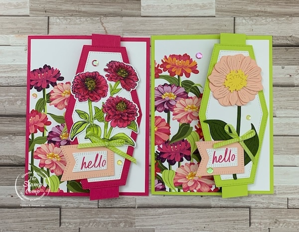 fun fold cards with designer series paper