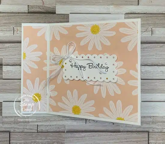 exploding birthday card ideas with designer series paper