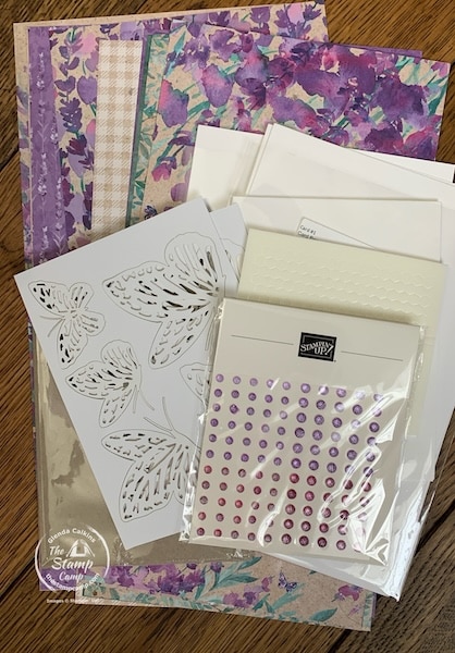 Perennial lavender card club kit
