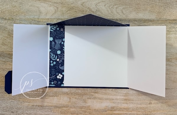 designer series paper fun fold card 