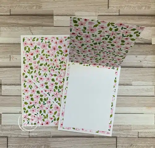 easy fun fold cards to make with designer series paper