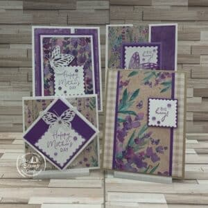 April Card Club Kit Features The Perennial Lavender Paper