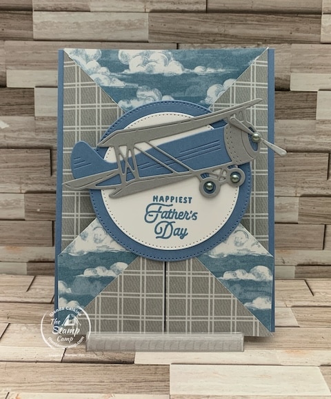 fun fold cards with designer series paper