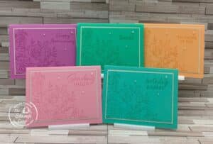 Second Round of My Stampin' Up! In Color Club Cards