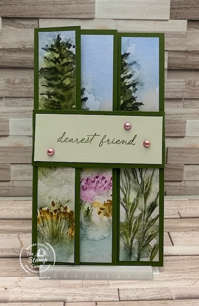 slimline card one sheet wonder cards