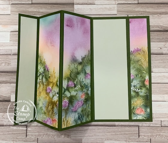 slimline cards fun fold card one sheet wonder cards
