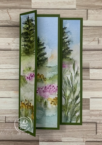 trifold fun fold card one sheet wonder card
