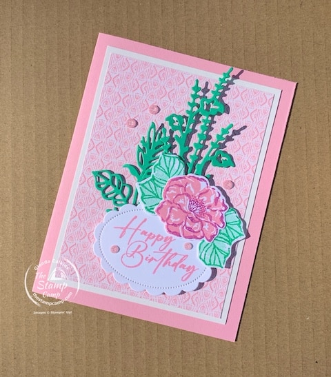 In color handmade cards