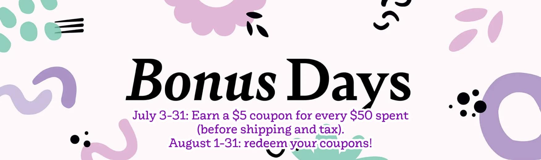 stamping specials